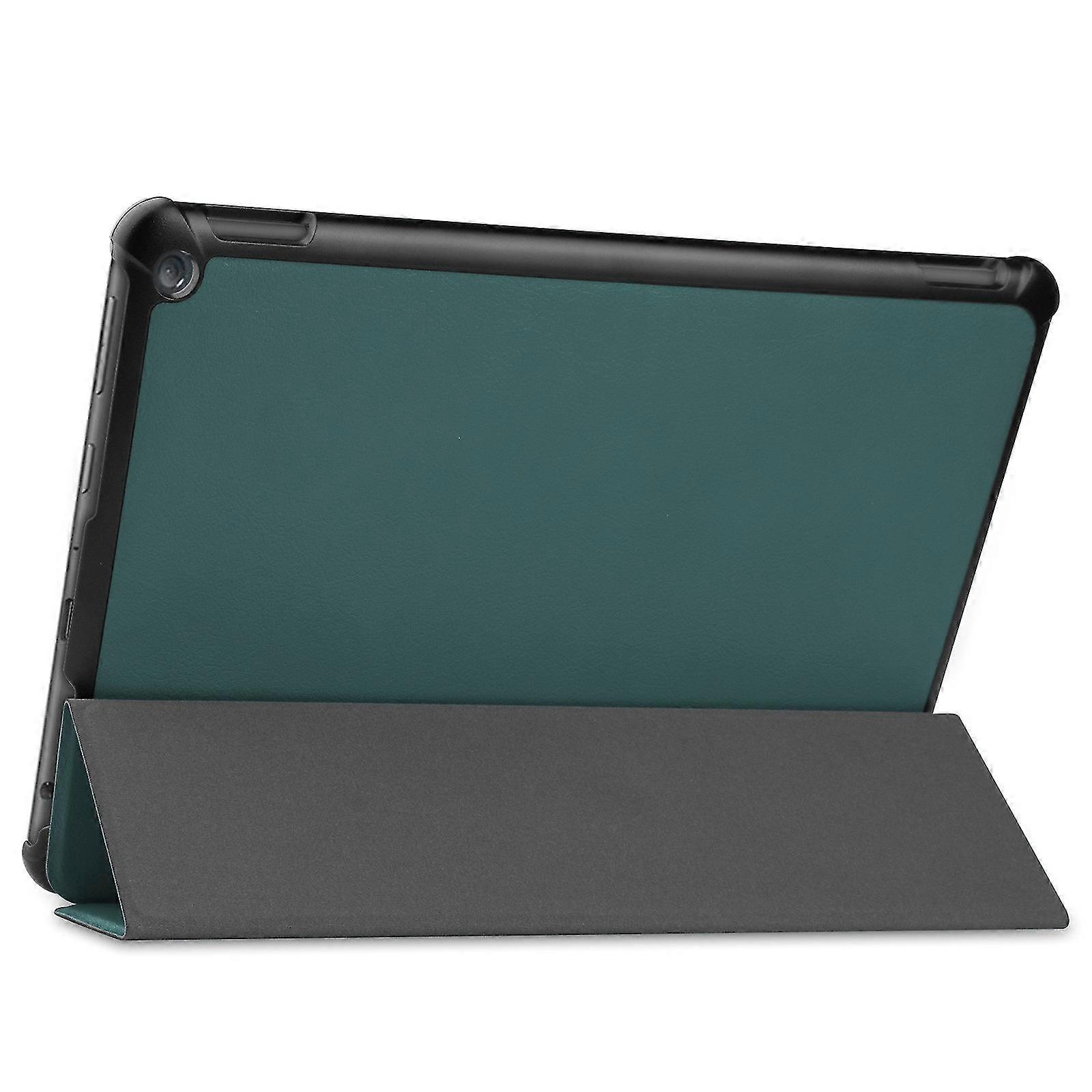 غطاء حماية ذكي من الجلد النحيف لجهاز Fire HD 10 اللوحي (الجيل العاشر، 2021)