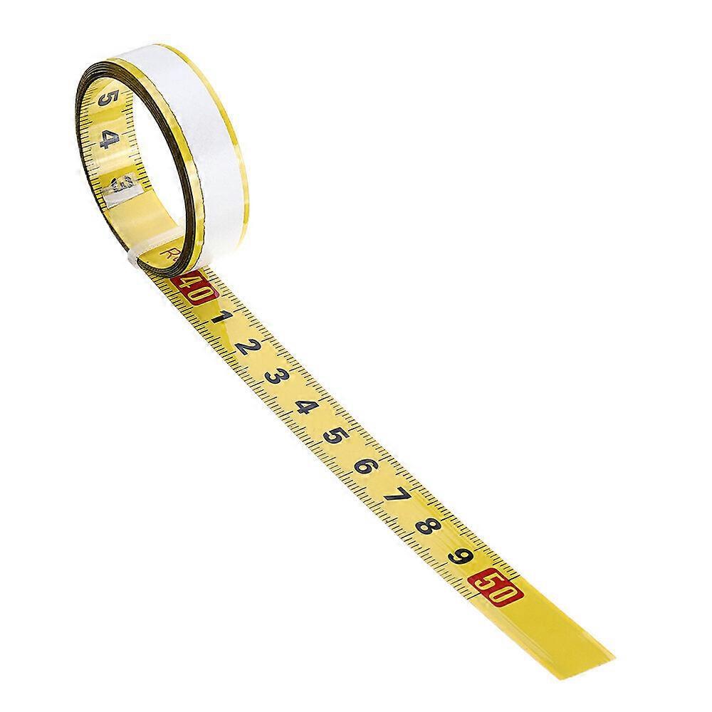 Self Adhesive Metric Ruler Miter Track Tape Measure Steel Miter Saw Scale For T-track Router Table Band Saw Woodworking Tool