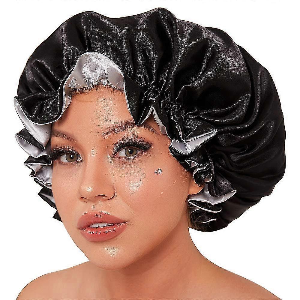 Bonnet de seda para capotes de cabelo natural