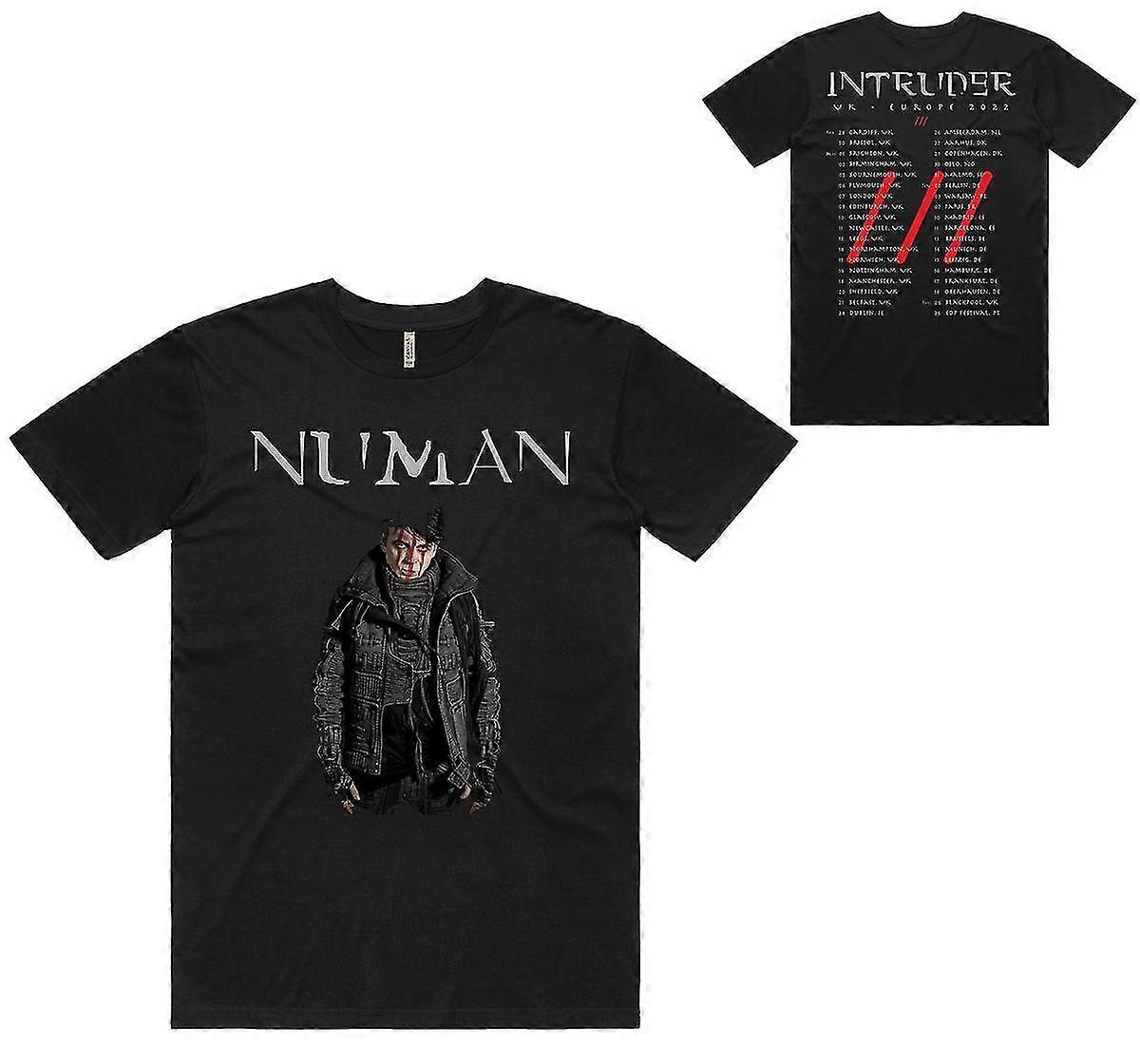 Gary Numan Intruder Tour Dates Koszulka wysokiej jakości