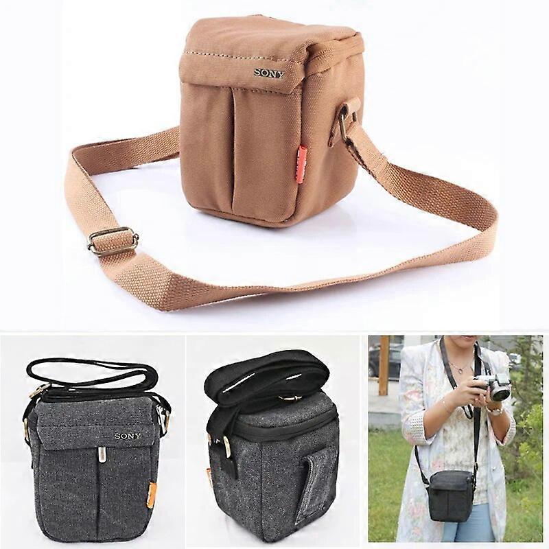 Câmera Camcorder Case Capa Bolsa de Ombro Câmera Sling Strap para SONY NEX - 3 n A5000 A5100 5 n 5 r 5 tl ILCE - A6000L Digital