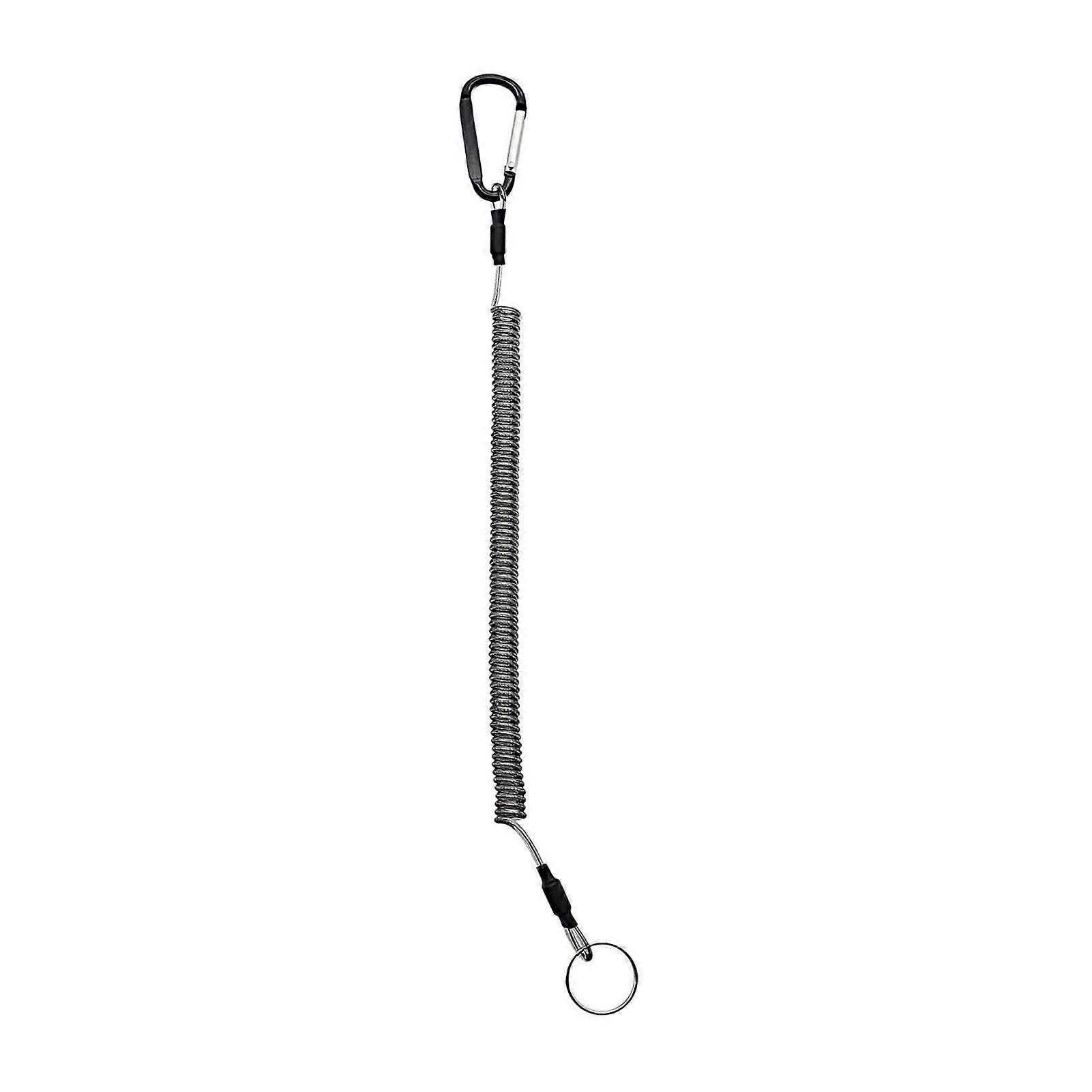 1 Set Rod Release Rope Toughness High Stretch Strong Pulling Force Quick Release Fishing Keychain Ring Hook Fishing Enthusiasts Kaesi