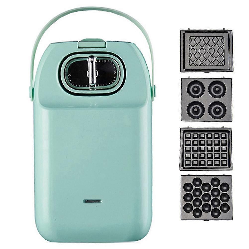 750W Electric Egg Sandwich Maker Toaster Kitchen Breakfast Waffle Bread Machine KAESI