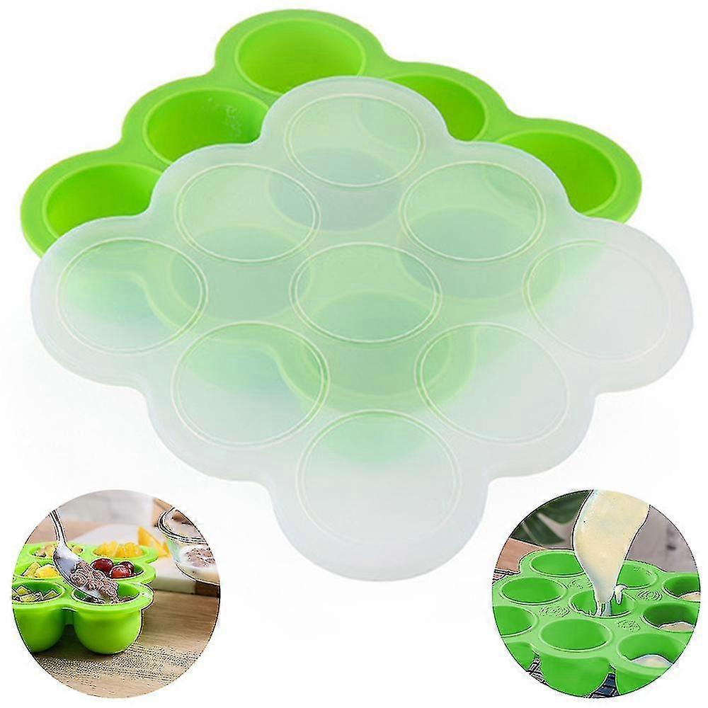 Ice Cube Tray, Silicone Flexible Easy Release Reusable Ice Cube Trays