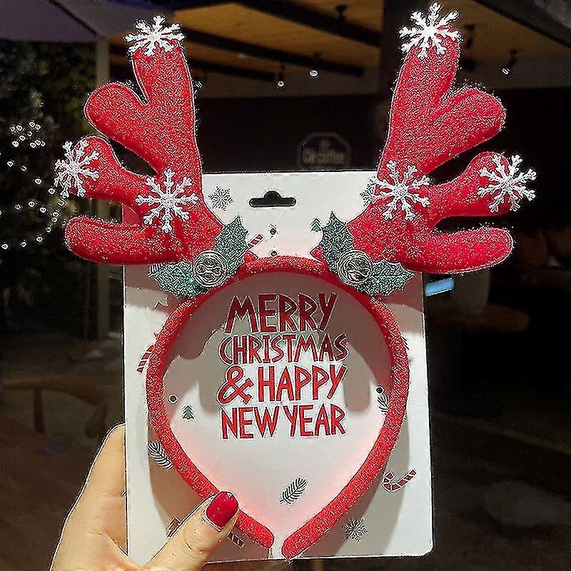 クリスマスデコレーションアントラーズヘッドバンドボウタイヘッドバンドレディース&チルドレンスヘアピンアクセサリー