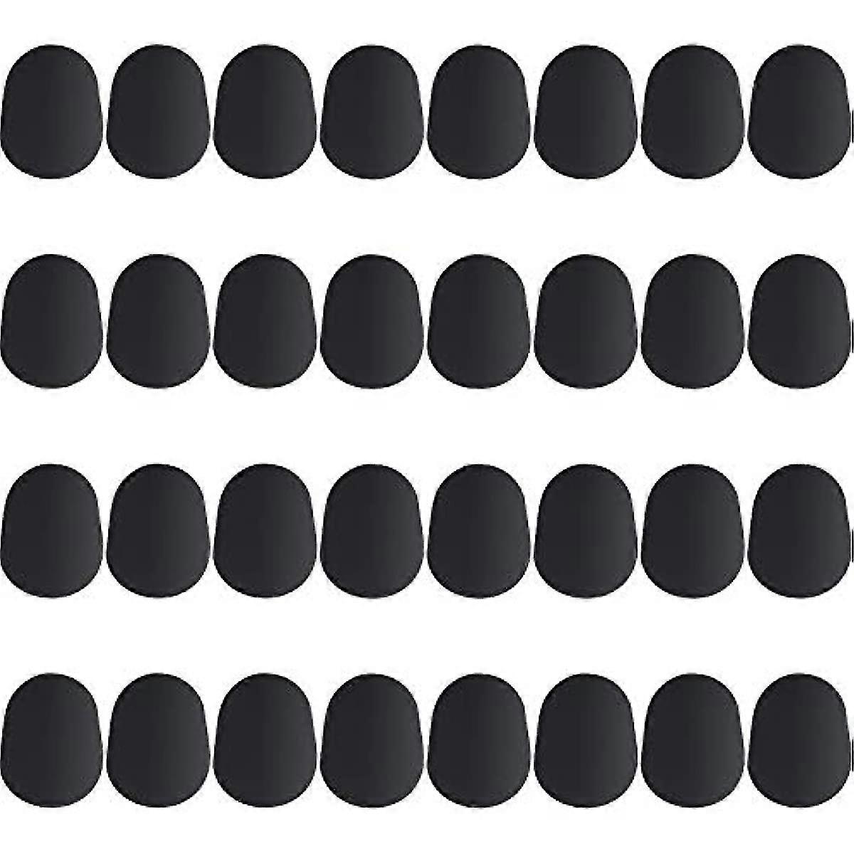 50 Pieces Mouthpiece Cushion 0.8 Mm Mouthpiece Patches For Alto And Tenor Saxophone And Clarinet, Black