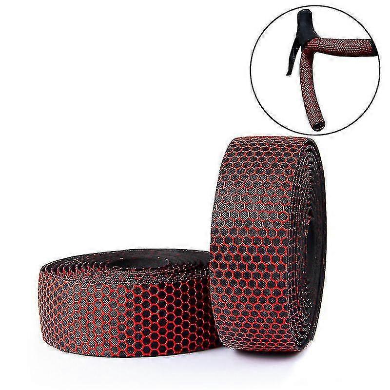 Road Handlebar Straps Pu Leather Handlebars Honeycomb Handlebars Breat