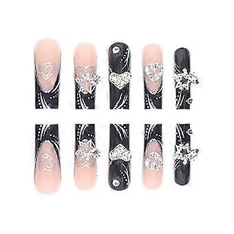 Mystique Noir,Glittering Stars-Love on Elegantly Wearable...