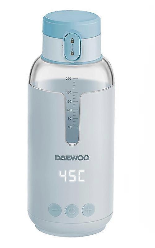 Scaldaacqua portatile per latte artificiale, latte, 8 once, riscaldamento elettrico con controllo della temperatura regolabile, beccuccio resistente alle perdite, ricaricabile e a filo