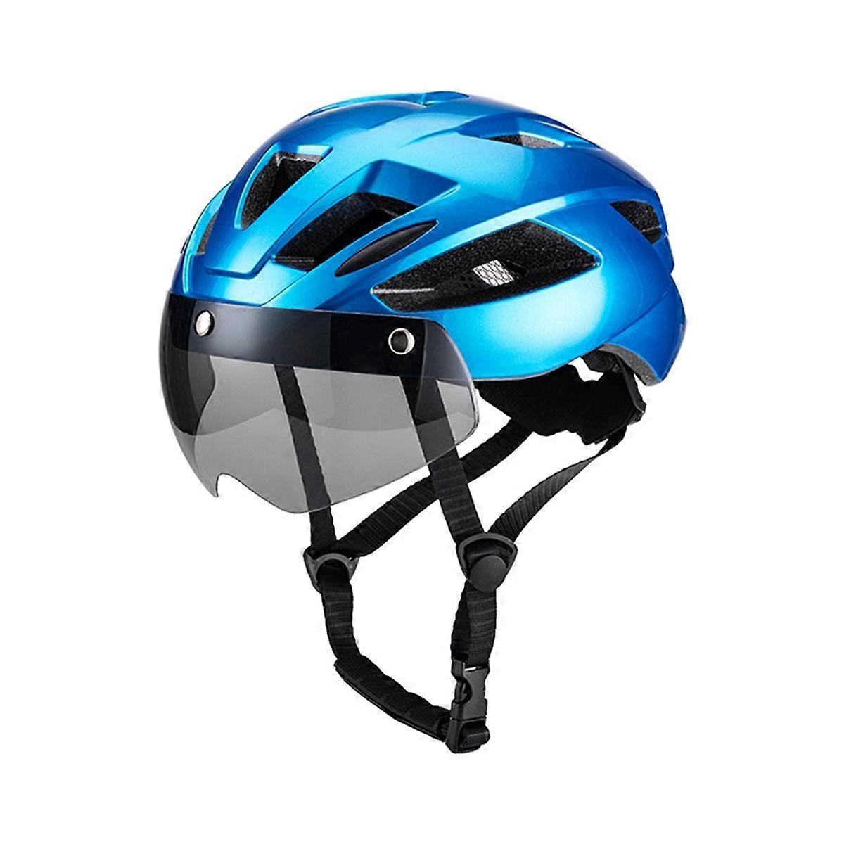 Adult Bike Helmet, Light Microshell, Men Women, Fit Adjustment Suggested with Windscreen Fit 57-62c