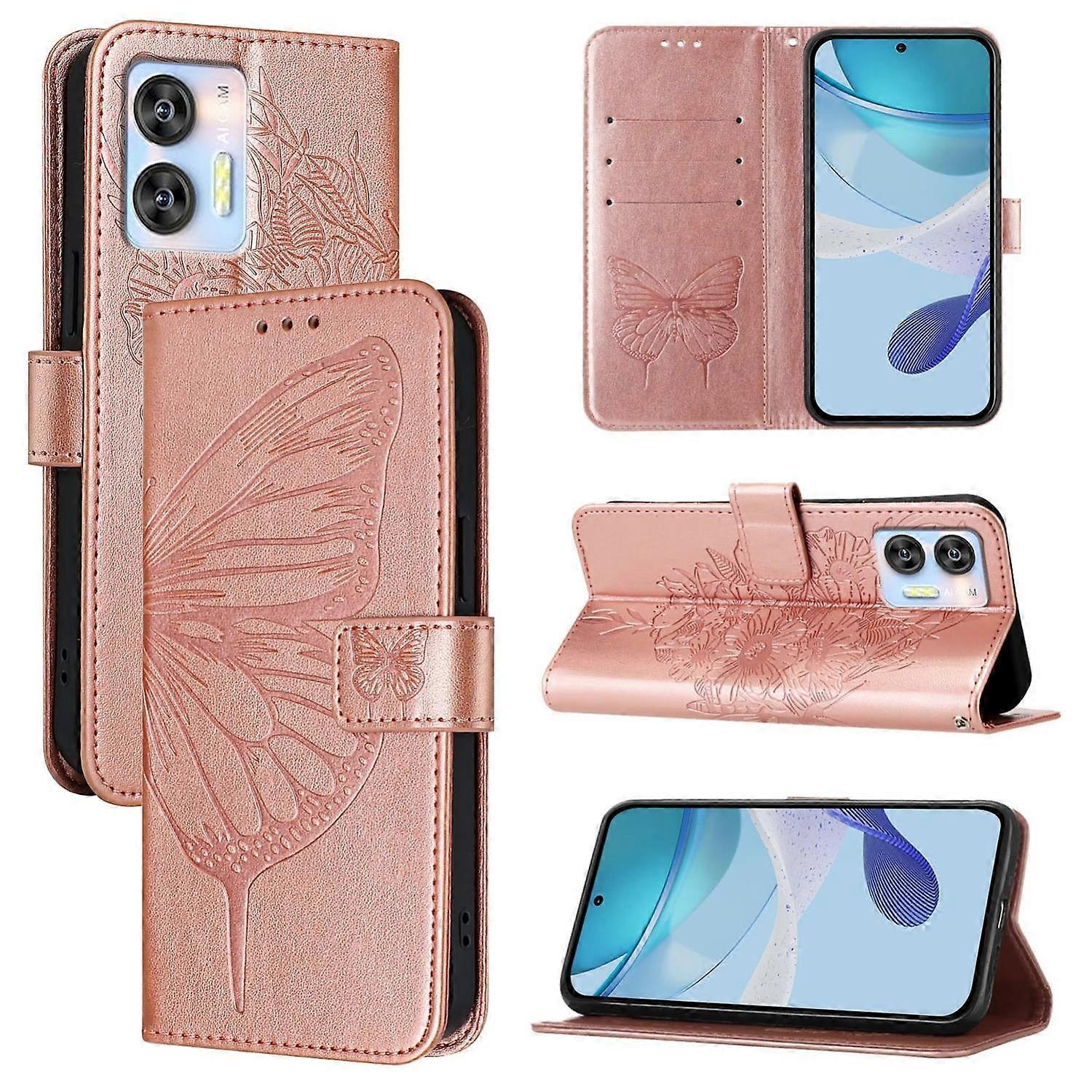 Etui Papillon Embossé Pour Oukitel C36 / C35