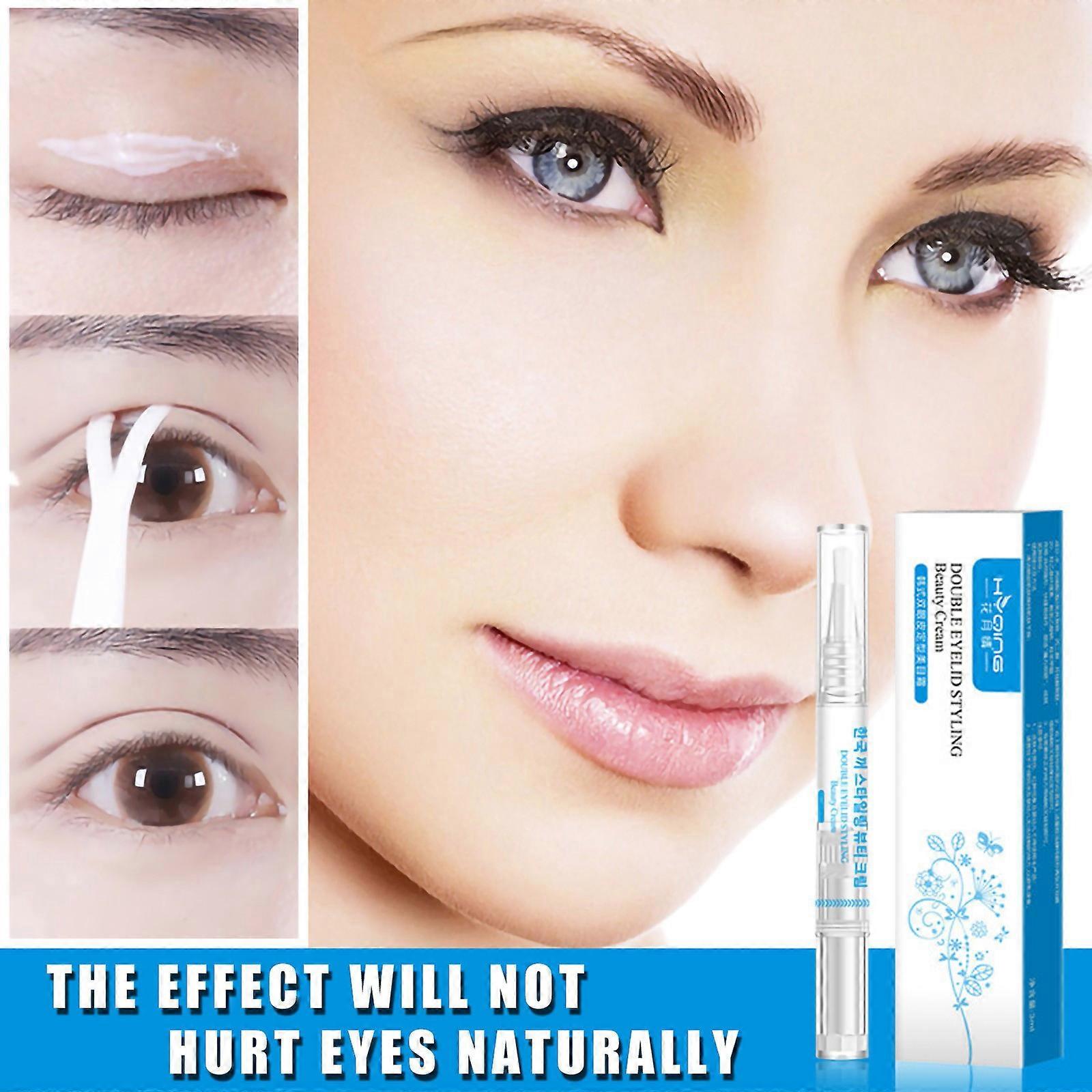Double Eyelid Glue Invisible Eye Tape Gel Cream Natural Effect 3Ml