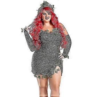Halloween Villain Poison Ivy Cosplay Costume Fancy Dress For Women Carnival  Party Sequin Dress Set | Fruugo NO
