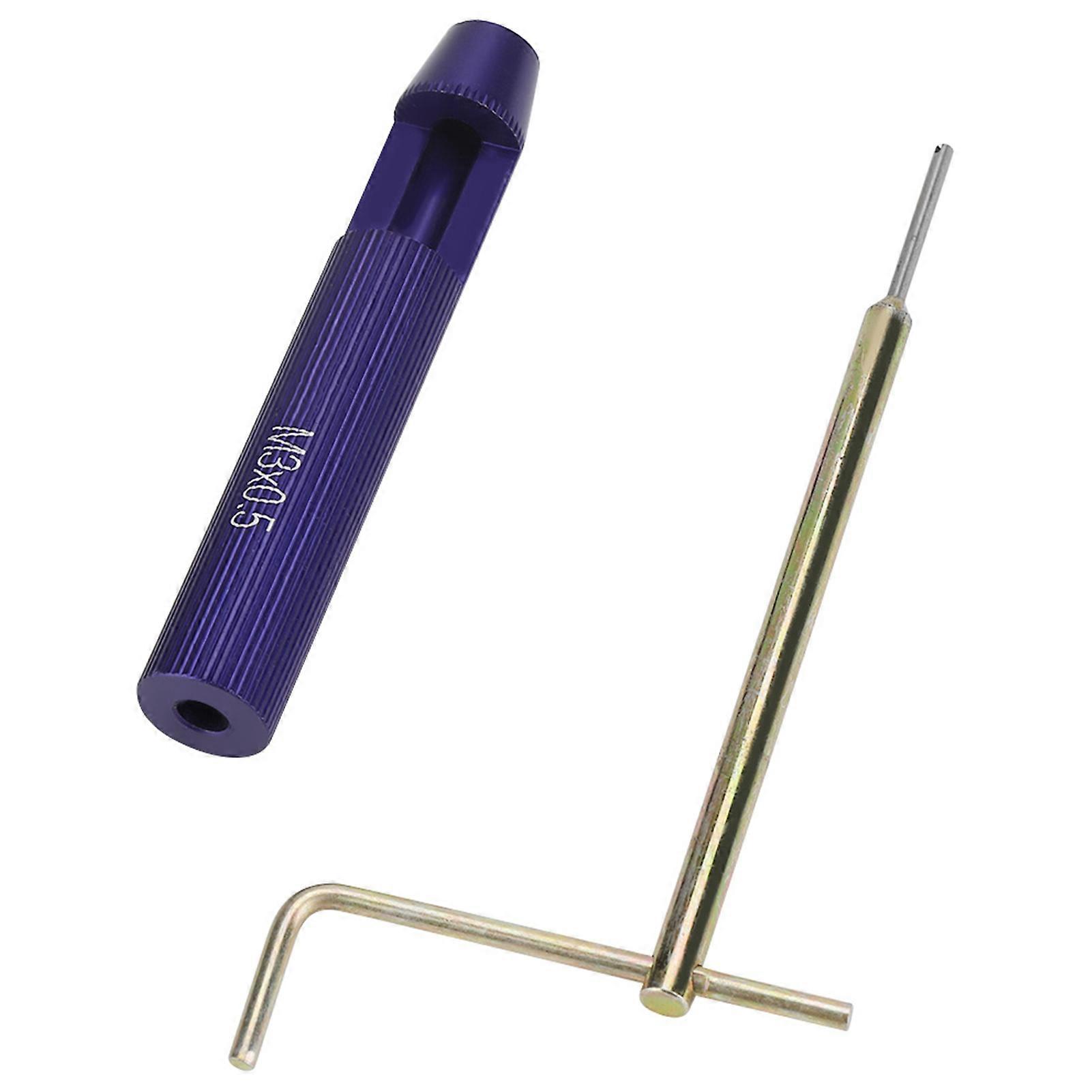 Stainless Steel Thread Repair Kit - M3 Wire Thread Insert Combination Tool Set