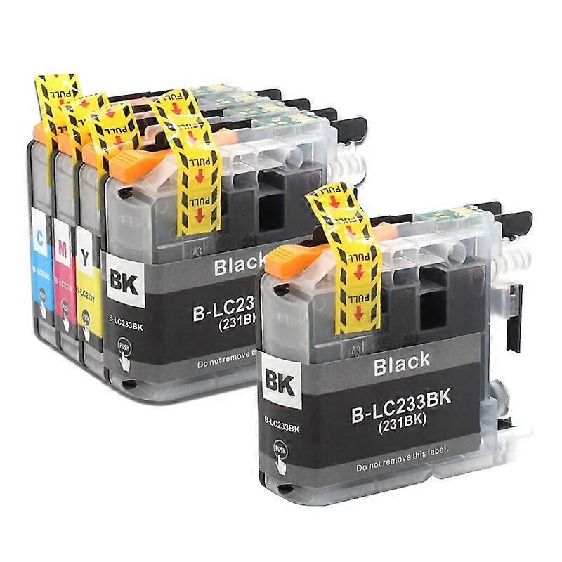 NEW Compatible For LC231 LC233 ink cartridges For Brother DCP-J4120DW MFC-J4620DW MFC-J5320DW MFC-J5720DW printer