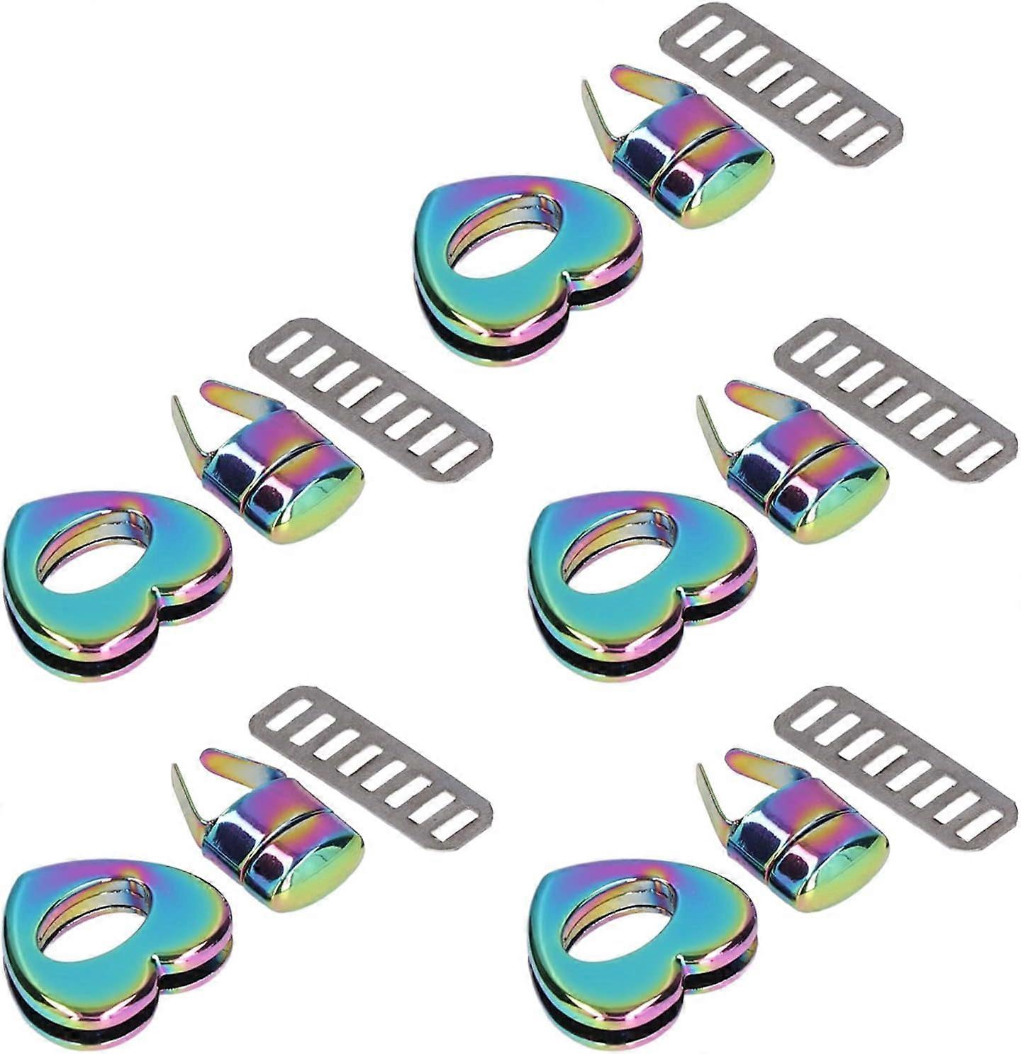 Closure buckle, twist closure, heart shape design, strong, durable for purses for handbags