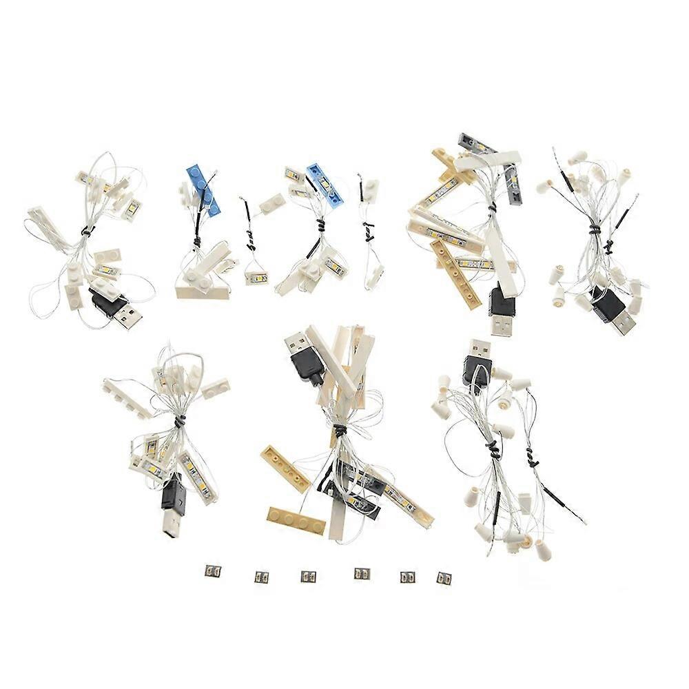 Kit d’éclairage LED pour 10214 architecture London Tower Bridge compatible avec 17004 (NE pas inclure le modèle)