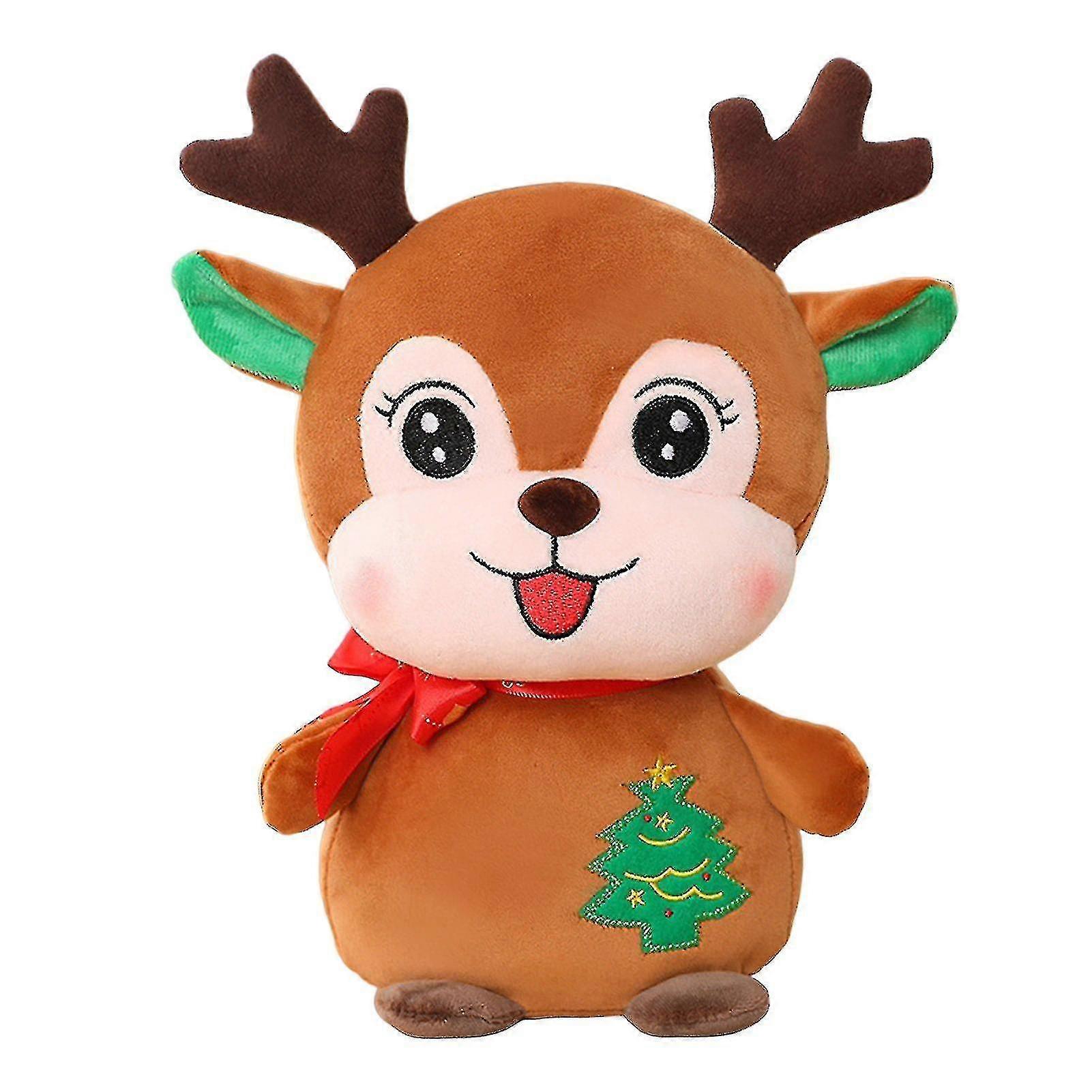 Jul Älg Plysch Leksak Mini Djur Charactors Gåva För Flicka Kvinnor Älskare Flickvän R