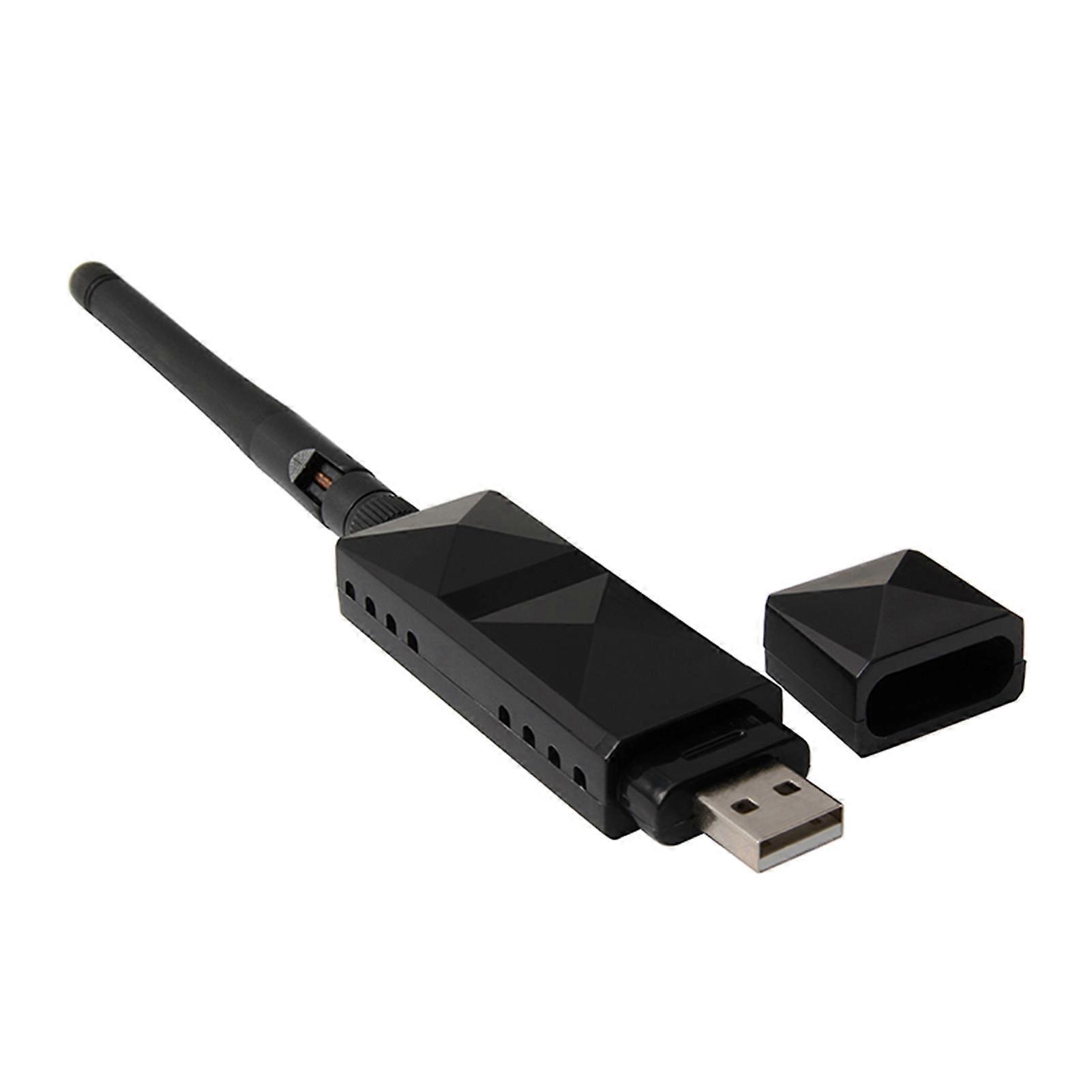 Wireless USB WiFi Adapter with Detachable 2DBI Antenna for TV and Computer
