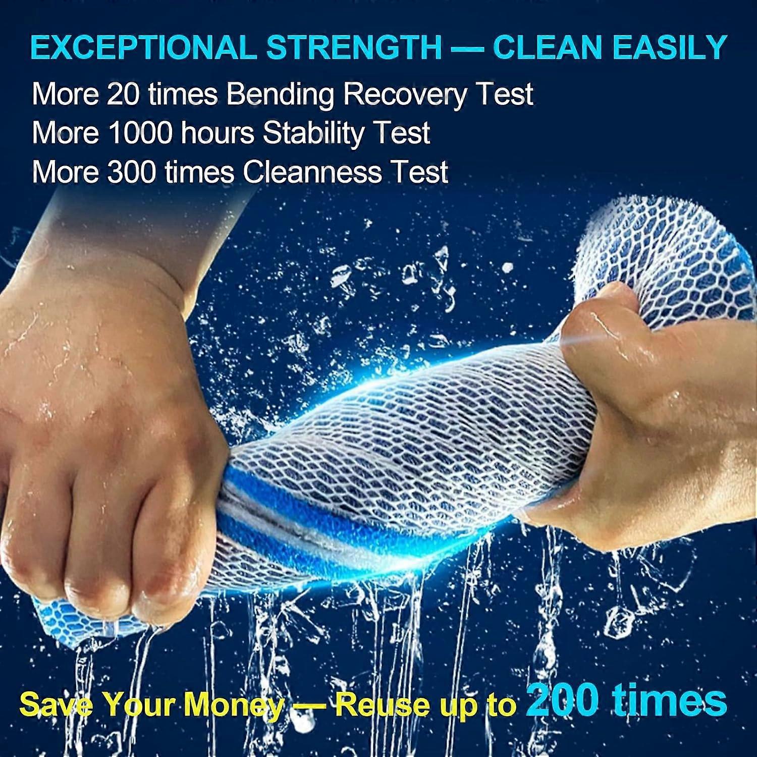 Biorb Aquarium Filter Replacement Kit - 10 Foam Pads, 10 Carbon Rings & 10 Air Stones For Crystal Clear Water