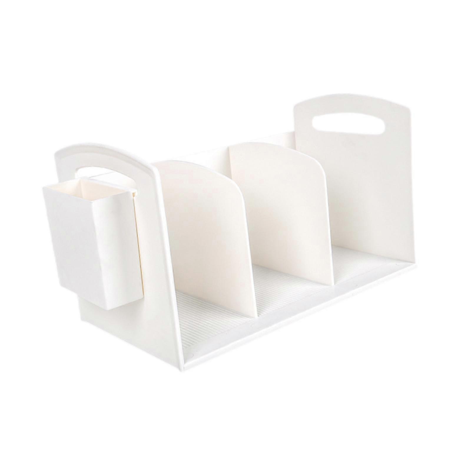 Tabletop Book Storage Rack Book Holder for Scissors Household Dressing Table