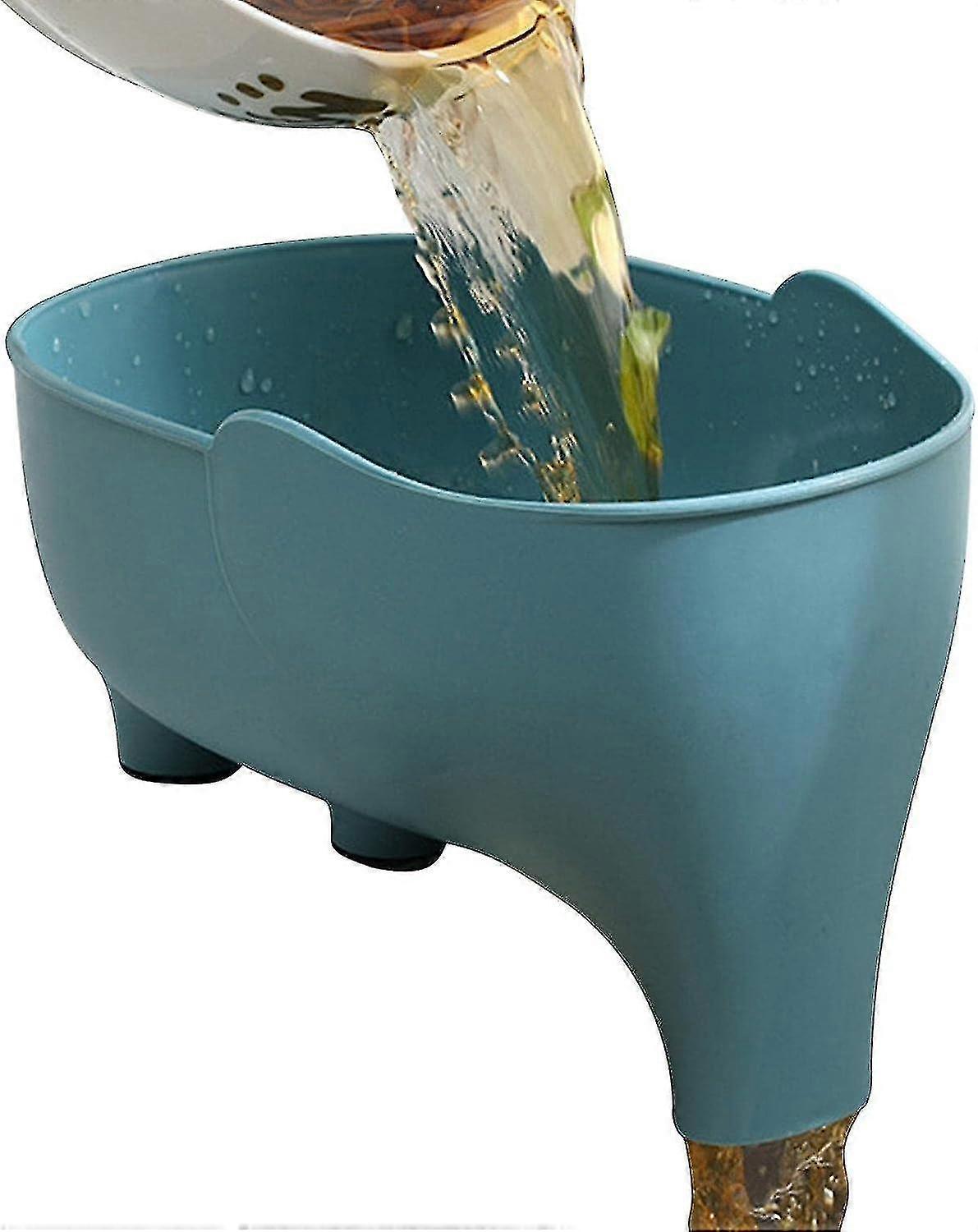 Oppvasksil, Elephant-avløpskurv, Multifunksjonell oppvaskstativ, Oppvaskfilter til kjøkkenvask, Avløpskurv til kjøkkenvask