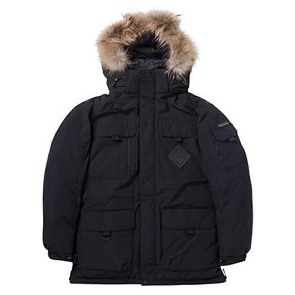 Winter Couple Design Loose Middle Long Thick Down Coat