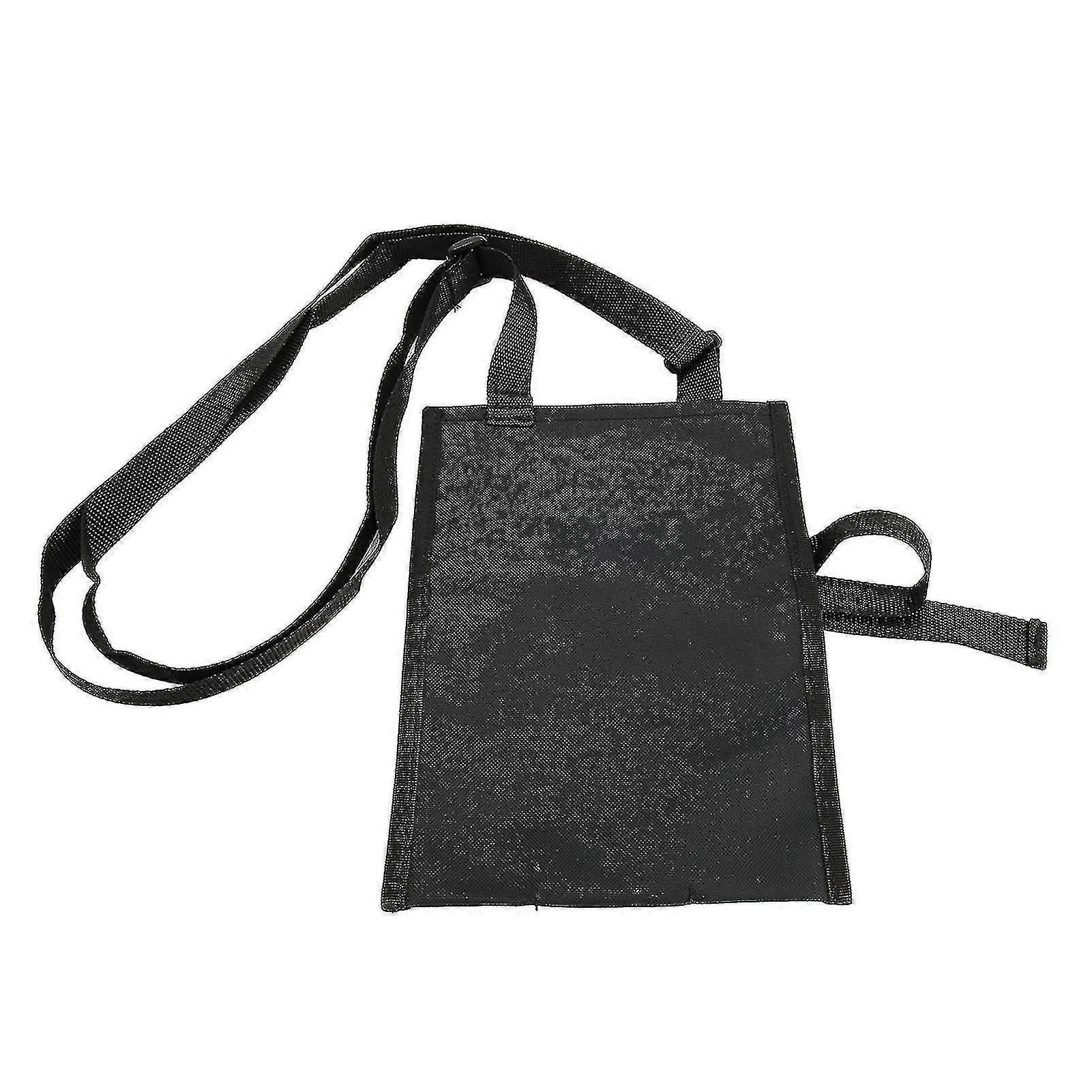 כיסוי שקית קטטר שתן 1000ml מתכוונן עמיד למים מחזיק תיק צנתר רב פעמי לטיסות בחוץ שחור xxf