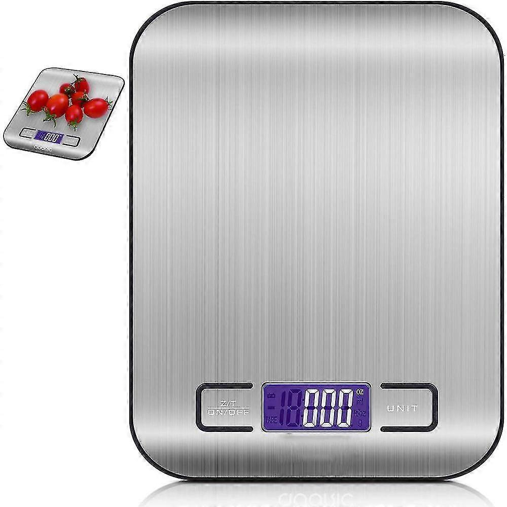 Digital Scale Electronic Scale, Kit Scale With Lcd Display Less Steel Food Scale