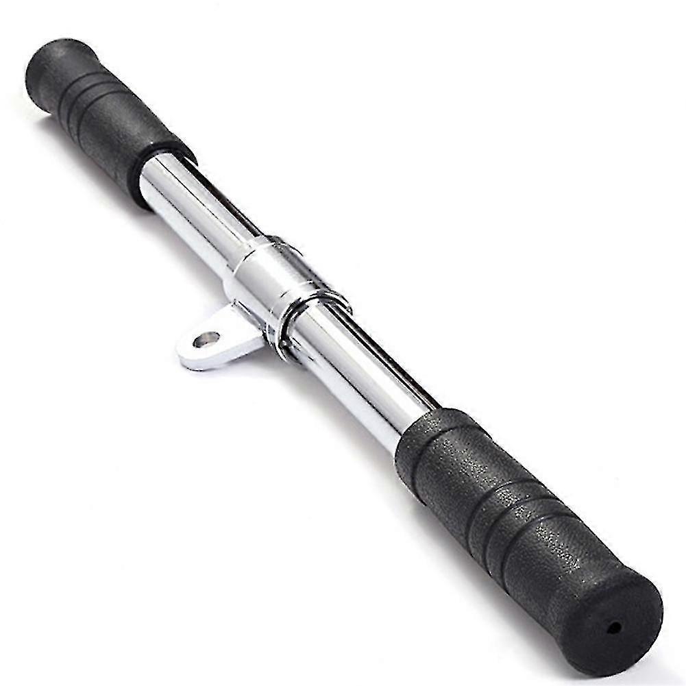 Pull Down Bar Gym Rotating Straight Bar For Cable Machine Attachments Rowing Workout Biceps Home Gy