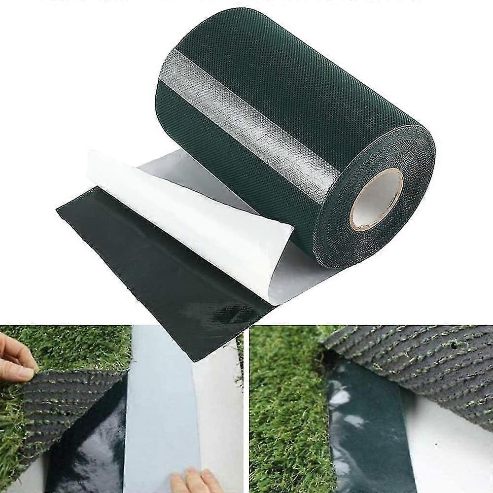 10m X 15cm Lawn Tape Self Adhesive Carpet Tape Artificial Grass Seam Tape Lawn Carpet Adhesive Tape Green Fixing Lawn Seaming Tape