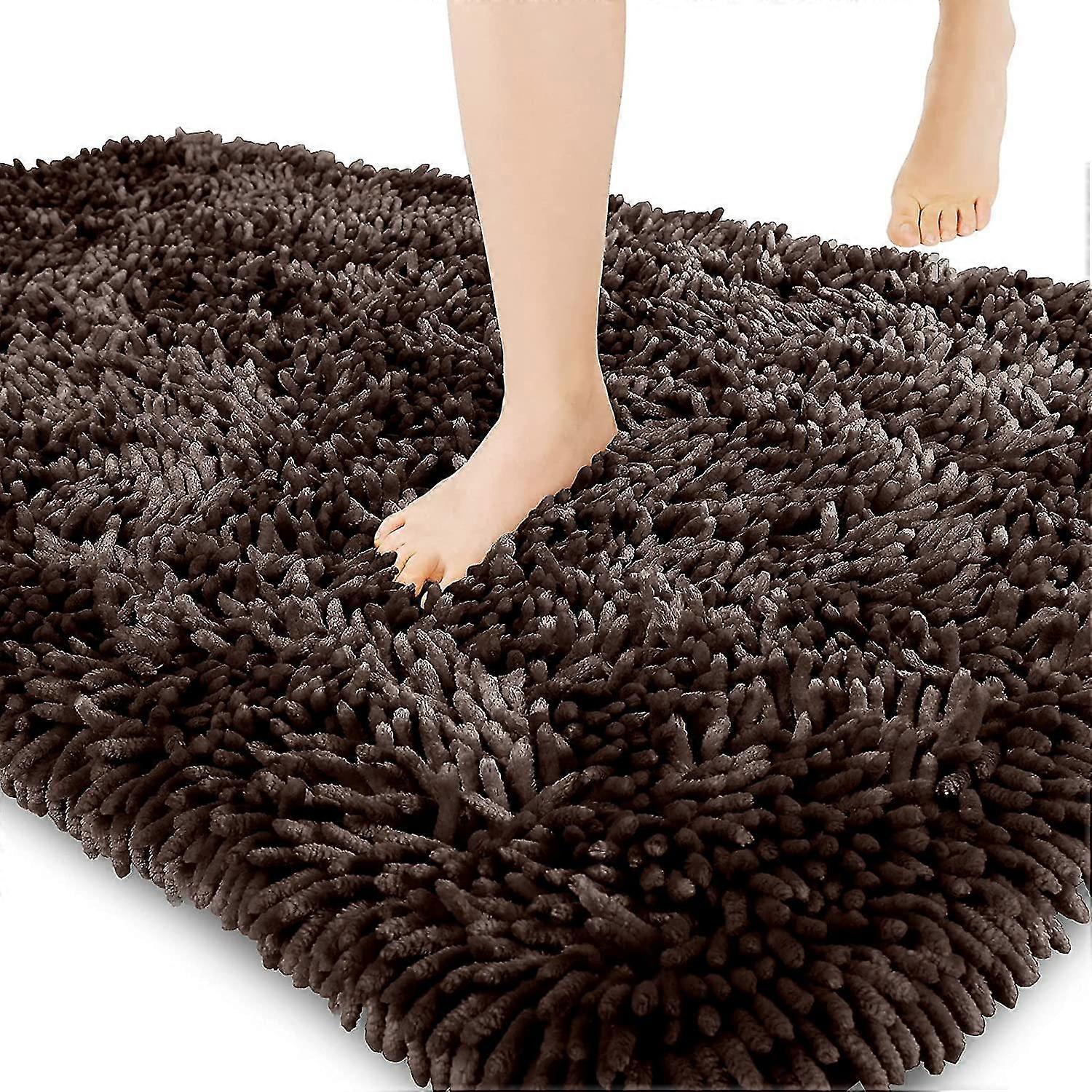Premium Bathroom Rug Non Slip Fluffy Bath Mat, Incredibly Soft Comfortable,extra Thick