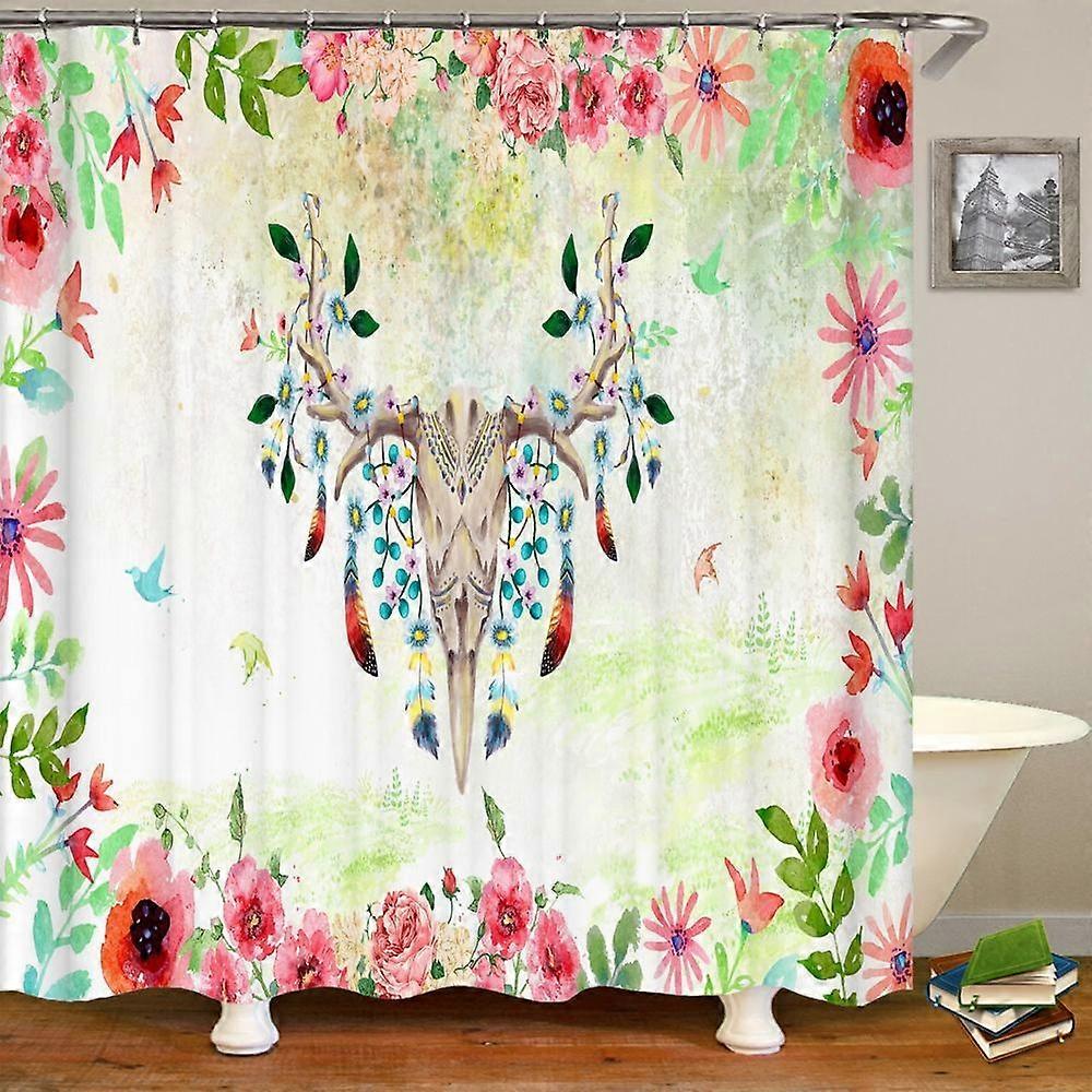 Badrum duschdraperi design stil - 1016