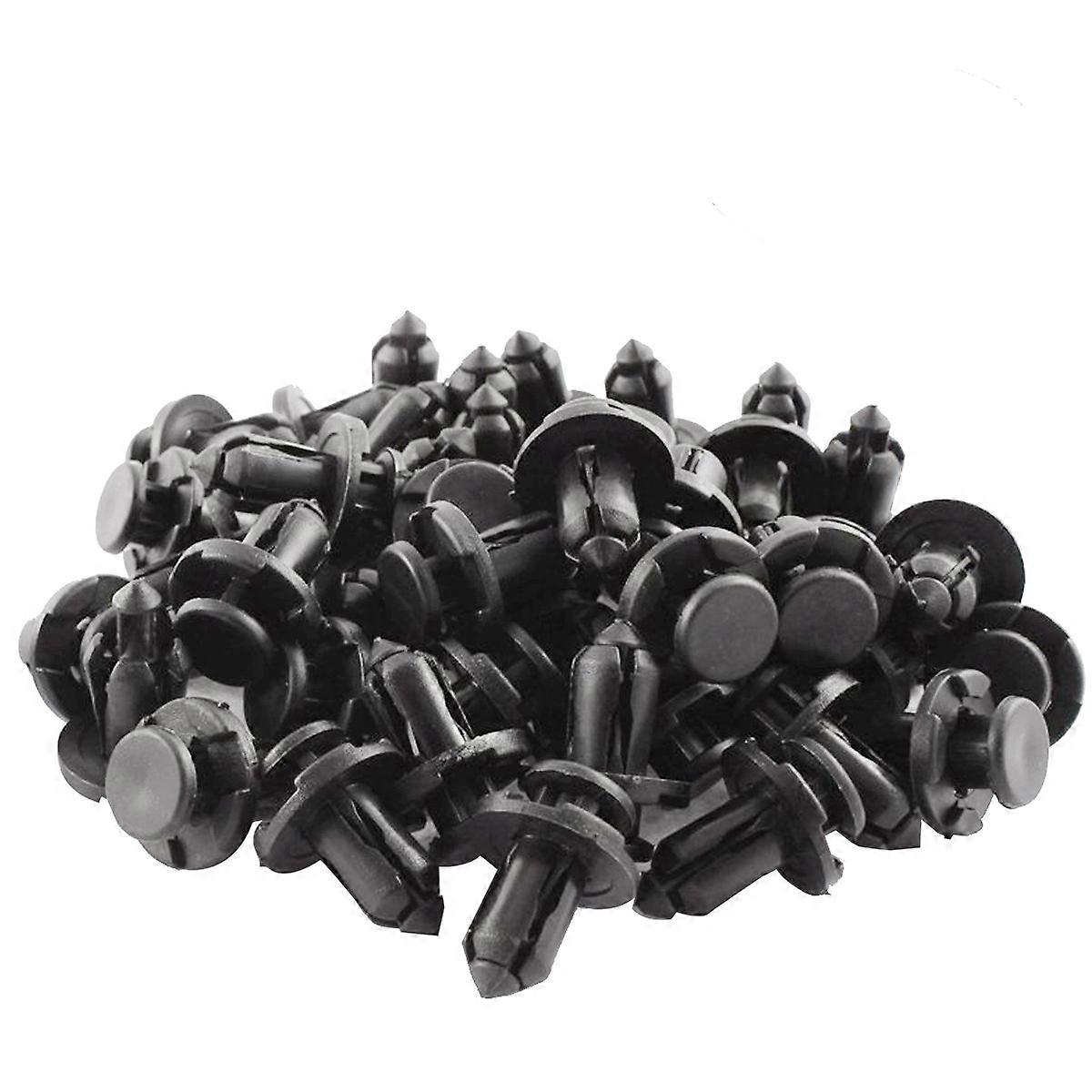 100 Pcs Fastener Clips 10mm 91503-SZ3-003 Push Type Super Strong Bumper Flare Fastener Rivet Clips