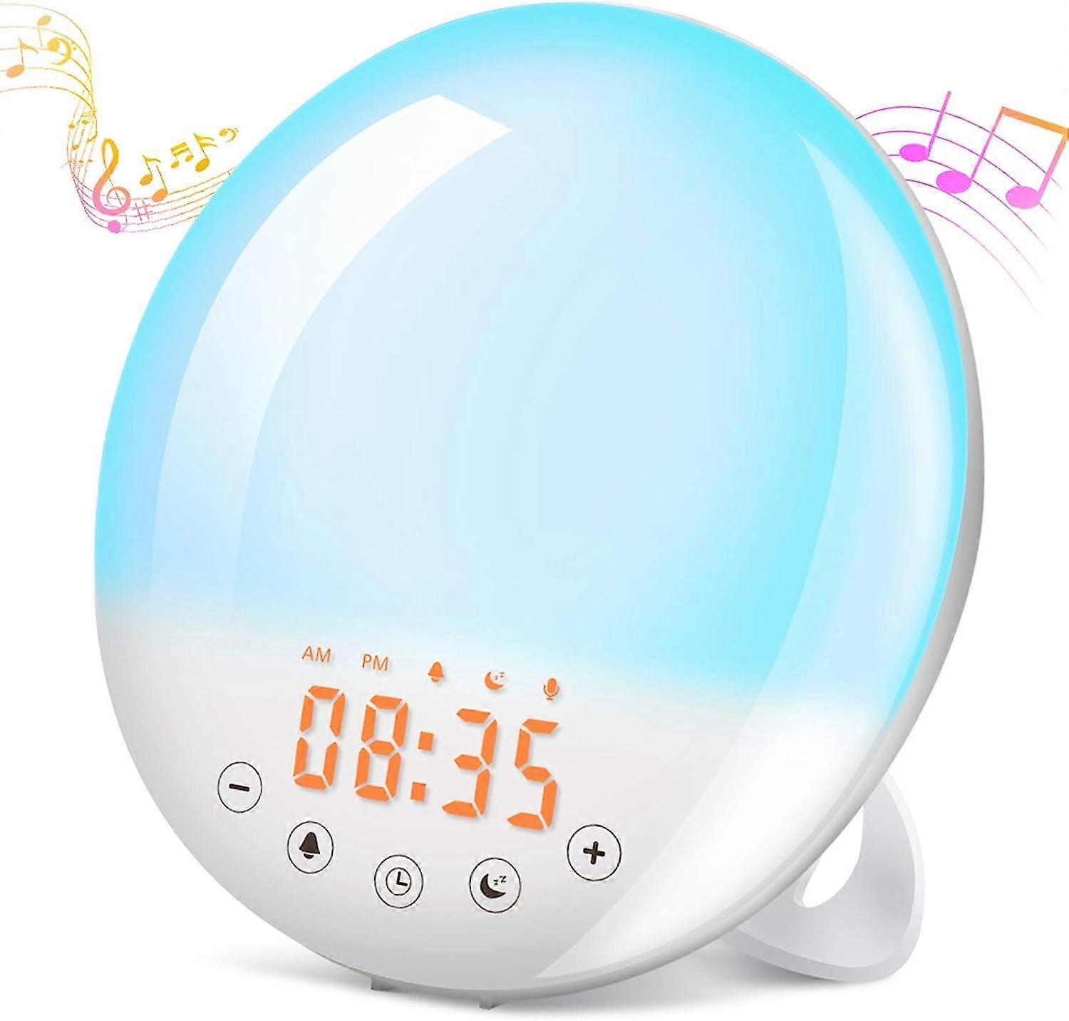 Touch Control Alarm Clock with Snooze Function and FM Radio - Wake Up in Style!