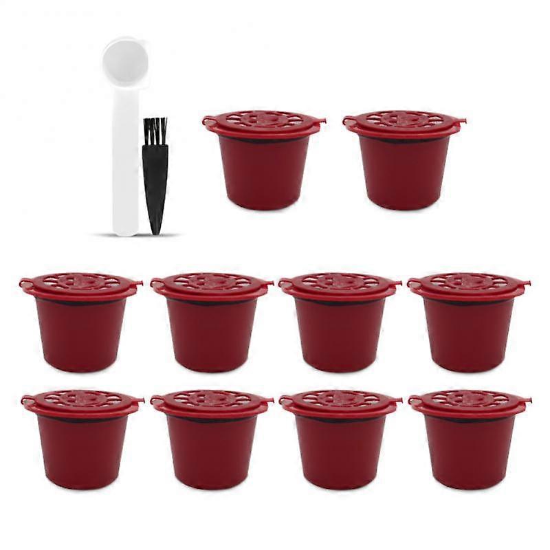 2/10PCS Nespresso Coffee Capsule Nestle Dolce Gusto Capsule Reusable Coffee Filter Capsule Machine Refillable Cafe Capsula