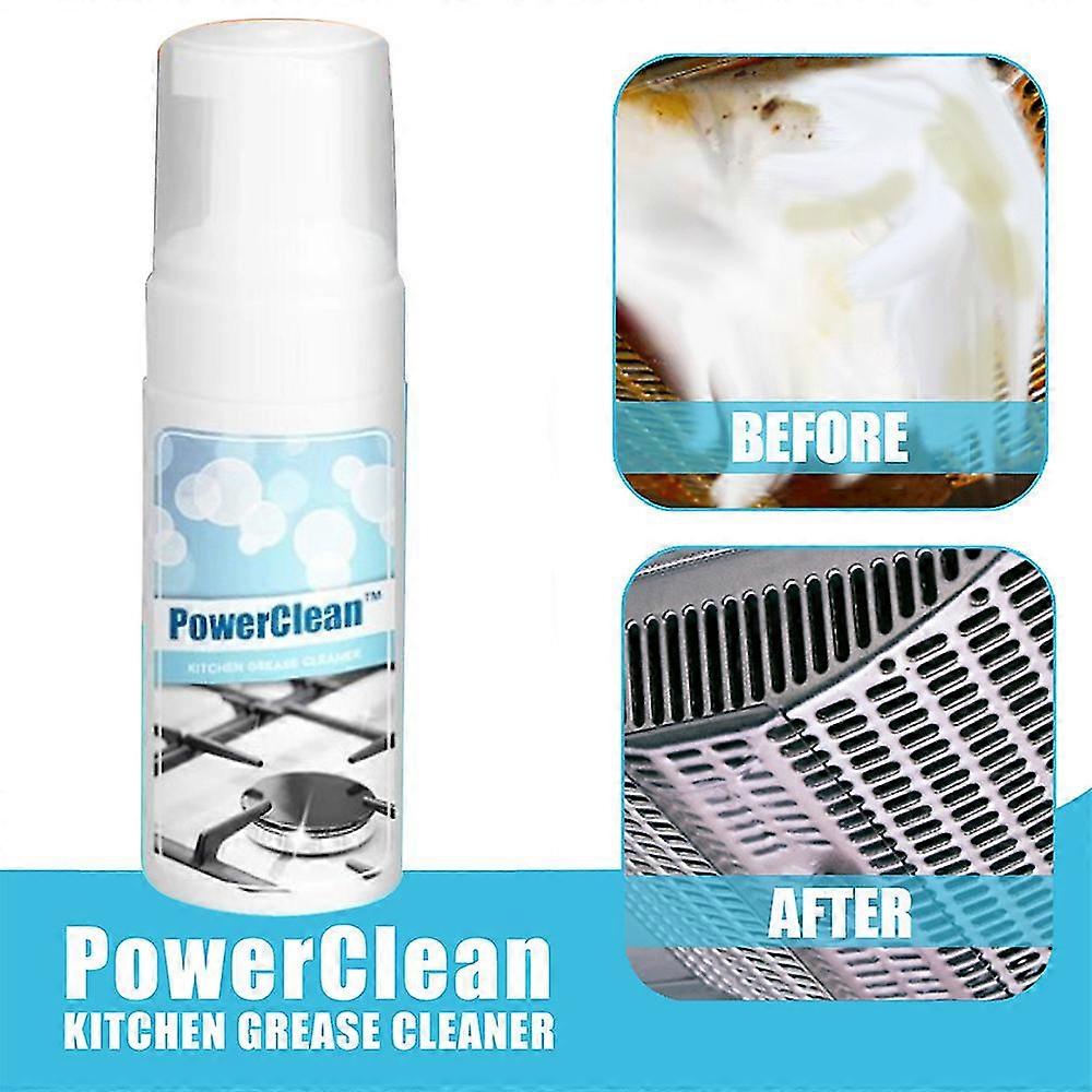 100ml Power Clean Kitchen Grease Cleaner Oily Foam Cleaner