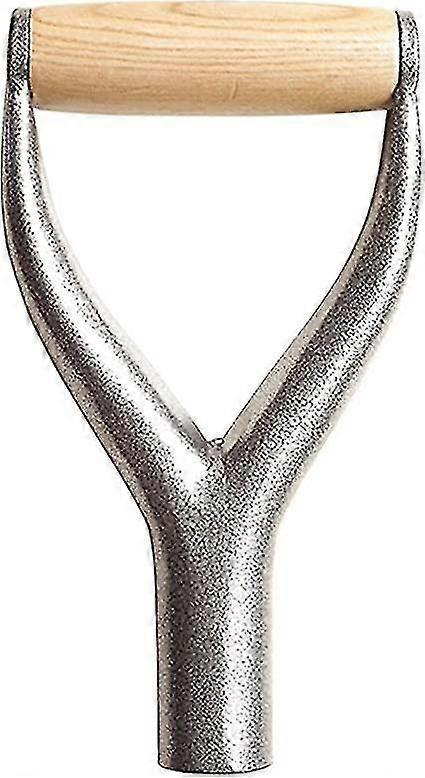 Inner Diameter Iron Spade Handle Shovel D/y Grip Handle Good Hand Protect Garden Solid Iron Accessor