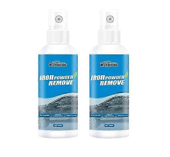 Car Rust Removal，2Pcs Car Rust Removal Spray Multi-Purpose Rust,Remover Rust Inhibitor Derusting Spray
