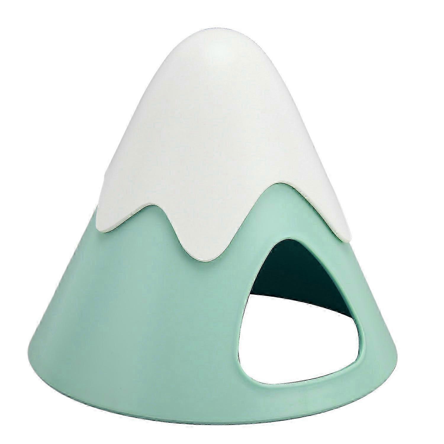 Snow Mountain Shape Hamster House Landscaping Guinea Pig Hideout for Hamster Guinea Pig Chinchilla S