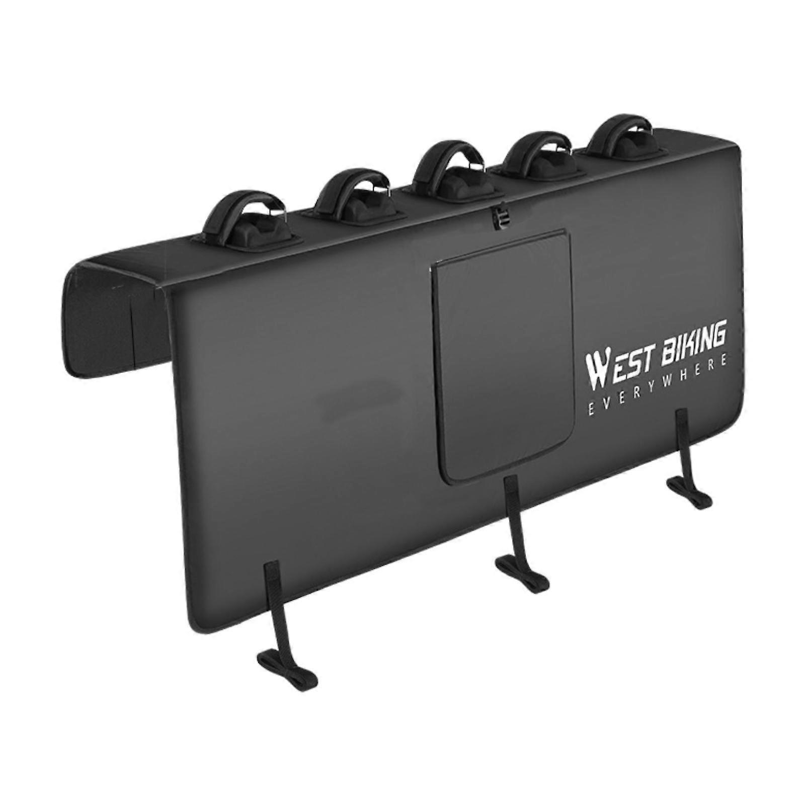 Lastebil Bakluke Beskyttelsespute Sykkelstativholder For Sykler Sykling Utendørs 2 Sykler