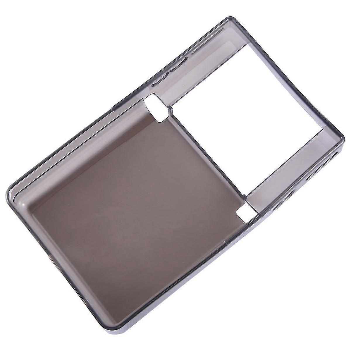 Silicone Sleeve For Analogue Pocket/ap Handheld Game Console Protective Case Translucent Black
