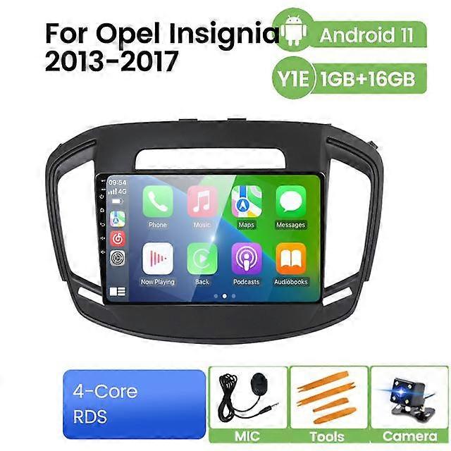 AI Voice 2 Din Android Auto Radio For Opel Insignia 2013 - 2017 Car Radio Multimedia GPS Track Built-in Carplay 2din Dvd SWC BT