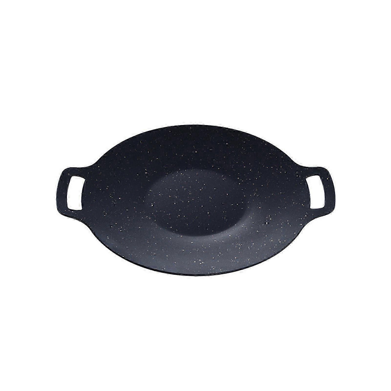 Camping Grills Tray with Double Handle Multi-Purpose Grilling Steak Pan for Home Kitchen
