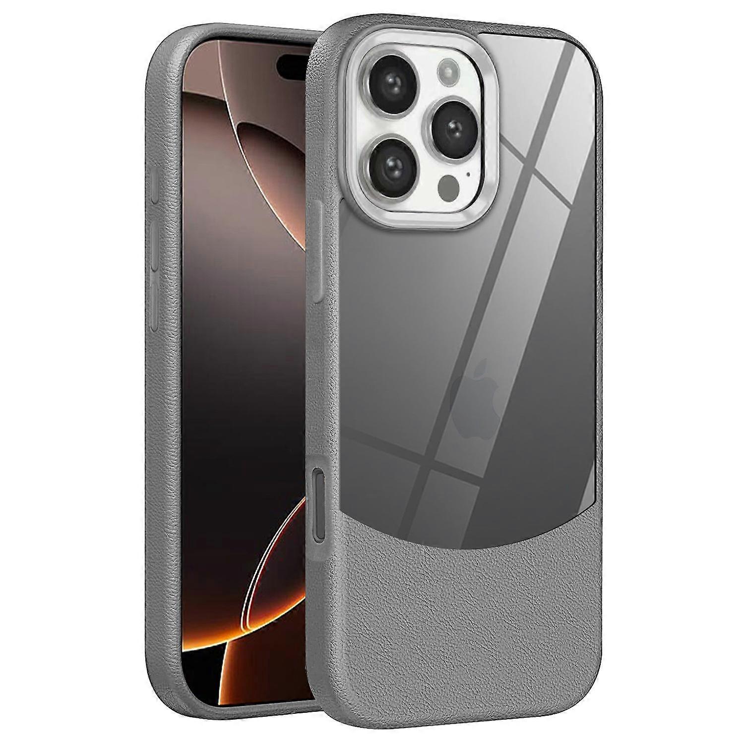 For iPhone 16 Pro Max Case TPU+Acrylic Drop-Proof Phone Back Cover