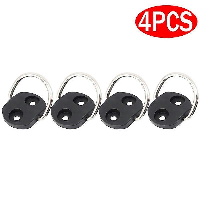 Universal Car Trunk Luggage Stop Net Fixing Hooks Car D-type Pull Ring Cargo Net Floor Hooks Accessories Hanging Flat Net Fixing