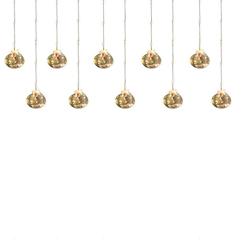 LED Christmas Tree Wishing Ball Curtain Light String Christmas Holiday Decoration Curtain Light Str