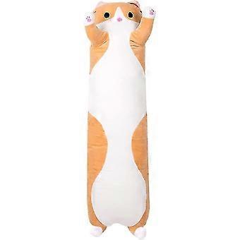 Cat Plush Toy Long Cotton Cute Cat Doll Plush Toy Soft...