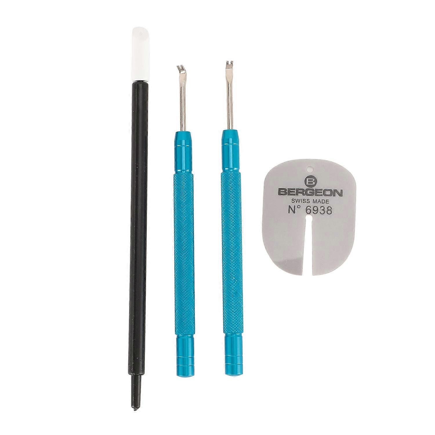 Watch Hand Removal Kit Second Minute Hour Hands Puller Levers Alloy Steel Repair Tools with Pad and