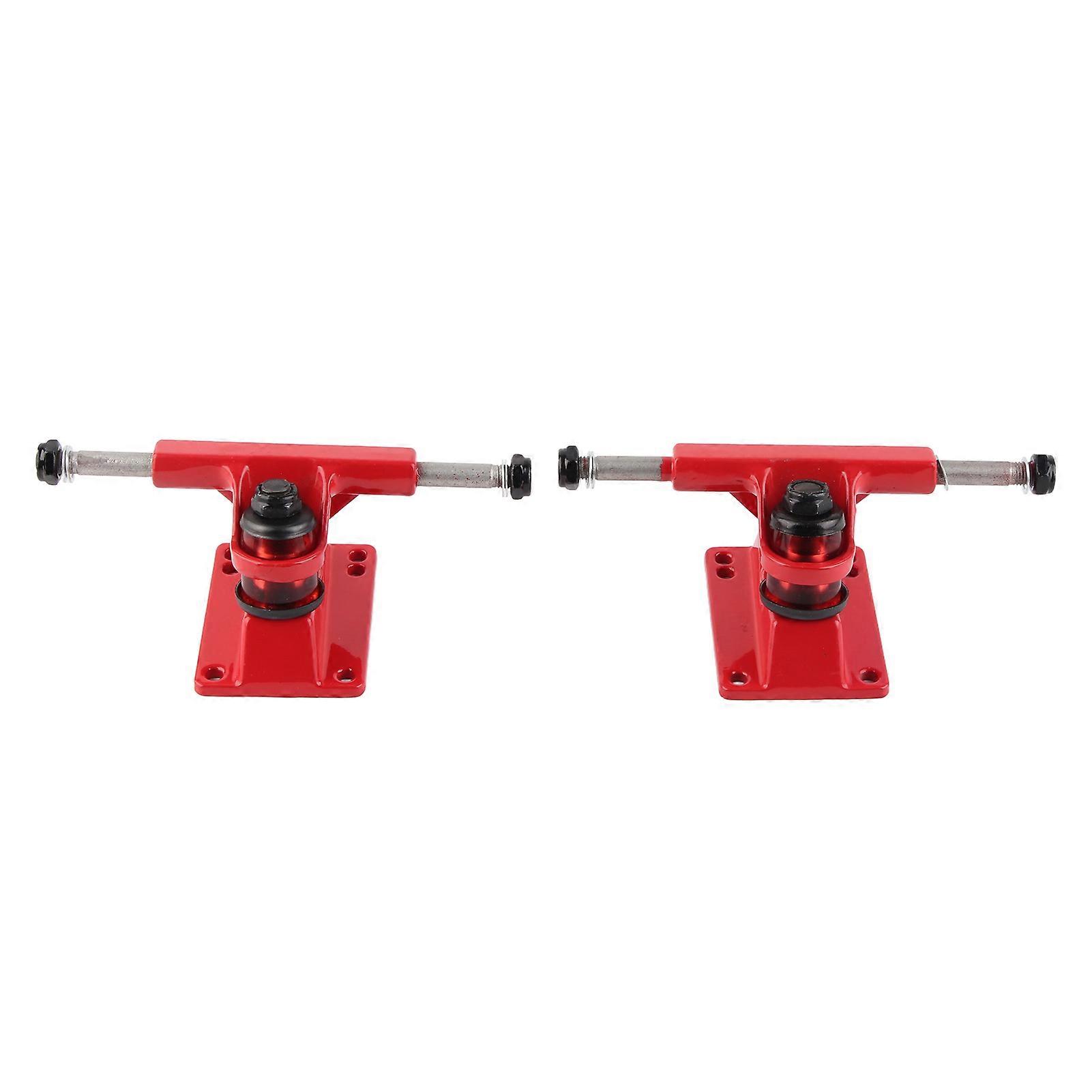 2pcs スケートボードトラックコンボ 3.25 インチホイール Abec Longboard Skatebaord アクセサリー